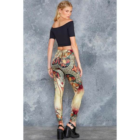 Blackmilk La Trappistine Leggings - Picture 3 of 6